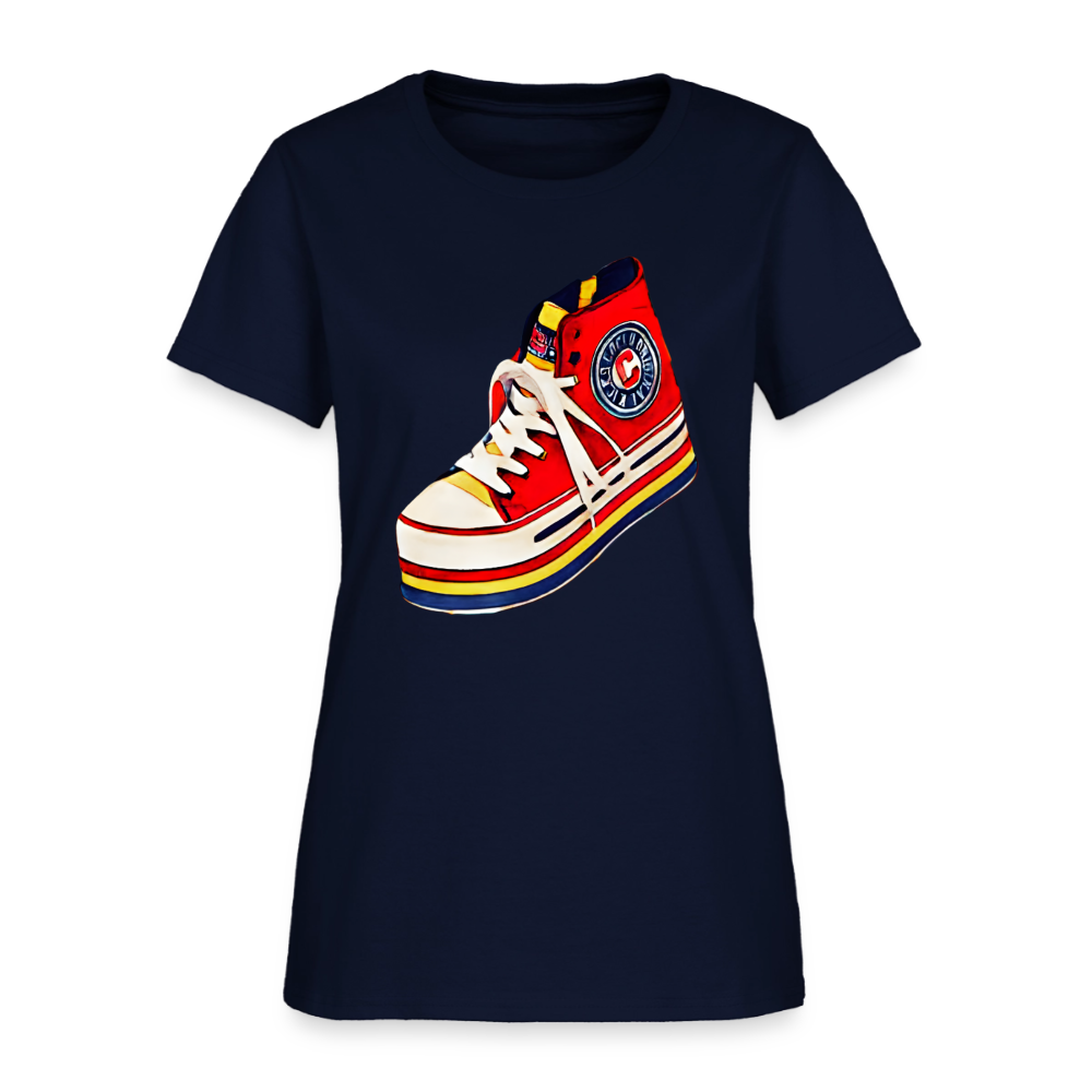 High Top Sneaker - navy
