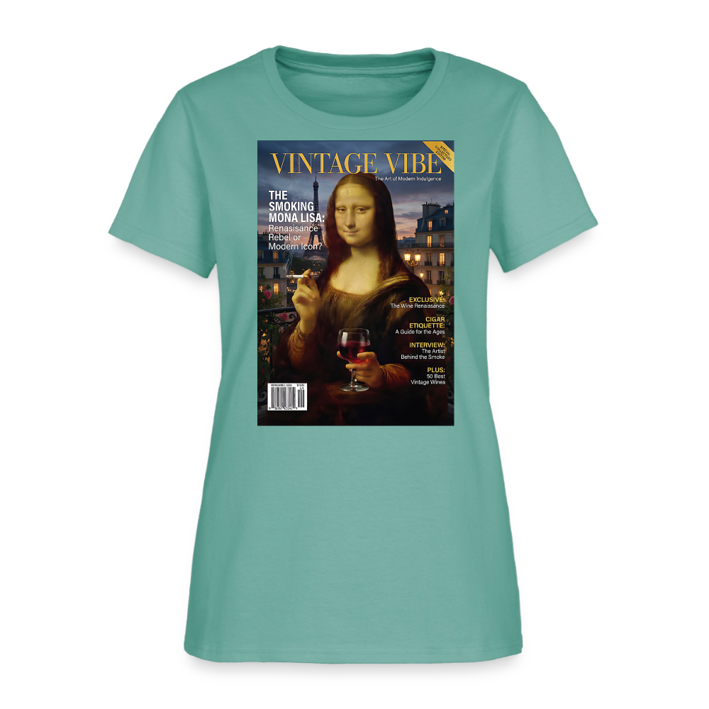 A Smoking Mona Lisa - aquatic