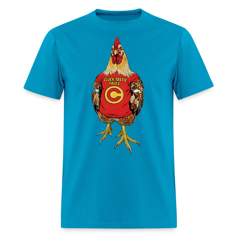 Cluck- Tastic - turquoise