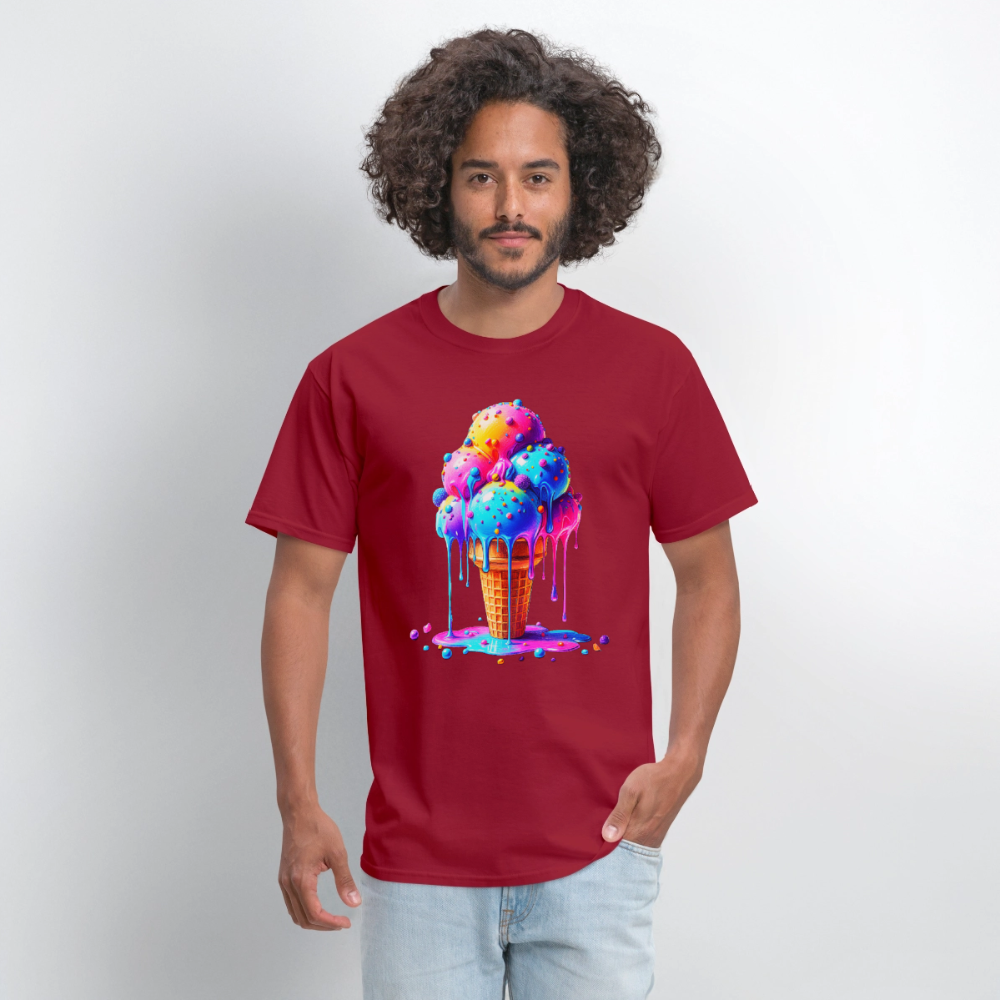 Melting Rainbow - dark red