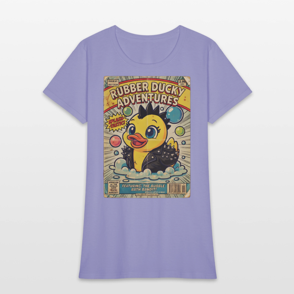 Ducky Old Comic - lavender