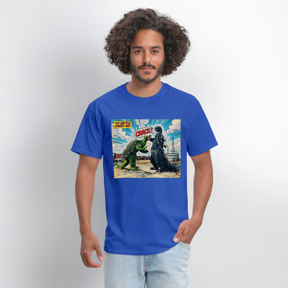 Godzilla - royal blue