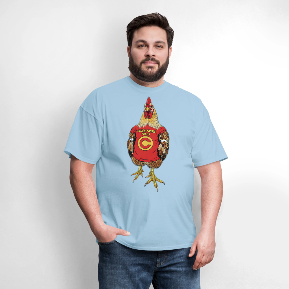Cluck- Tastic - powder blue