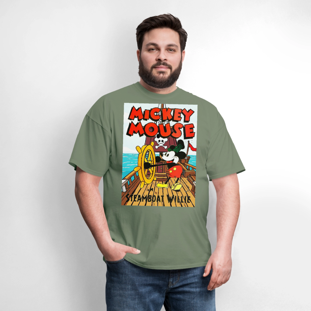 Steamboat Willie - military green