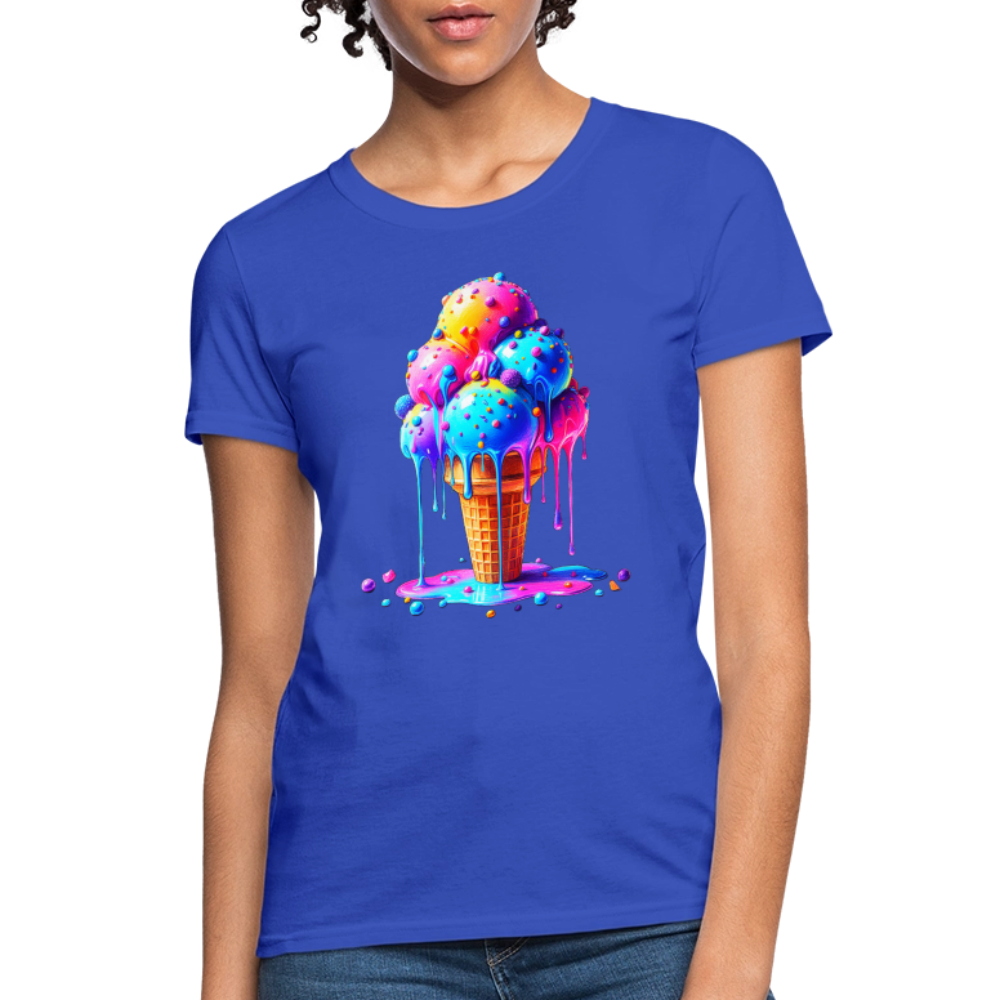 Melting Rainbow - royal blue