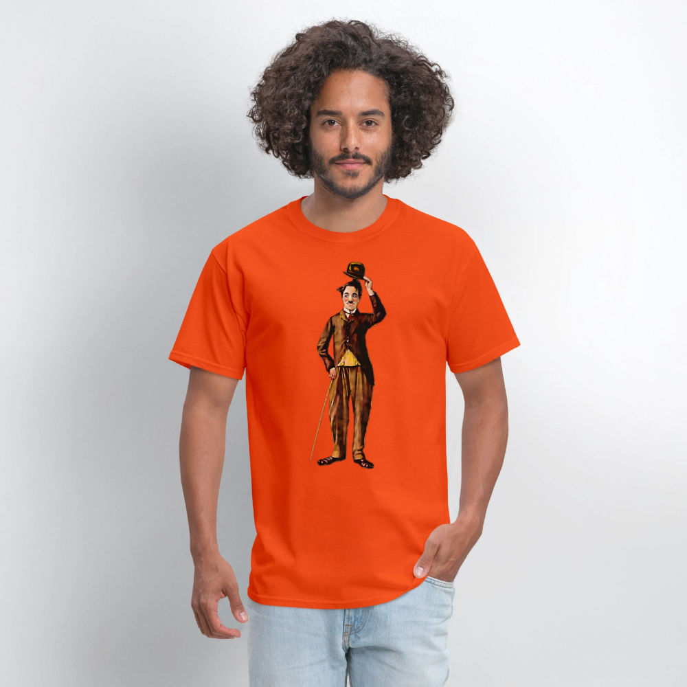 Charlie Chaplin - orange