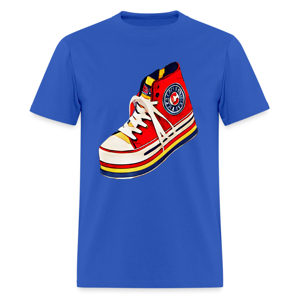 High Top Sneaker - royal blue