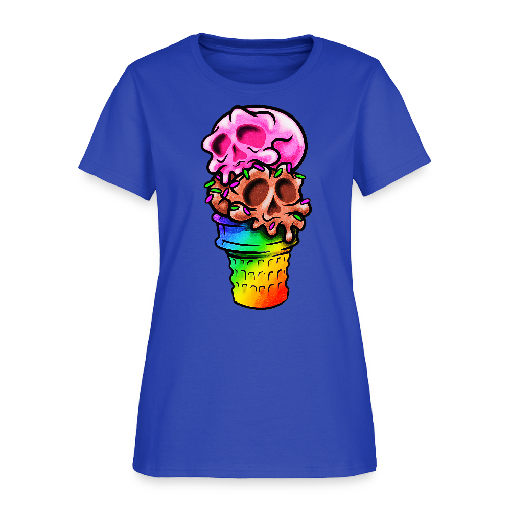 Cone Skull - royal blue