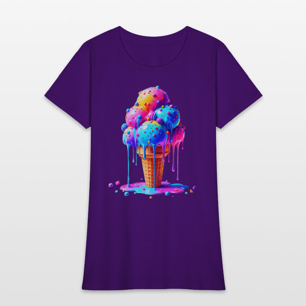 Melting Rainbow - purple