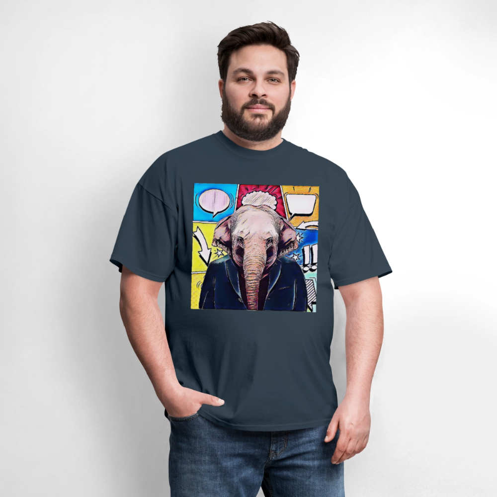 Elephant Party -  blue dusk