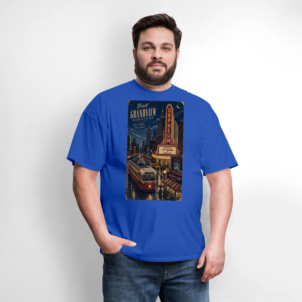Grandview - royal blue