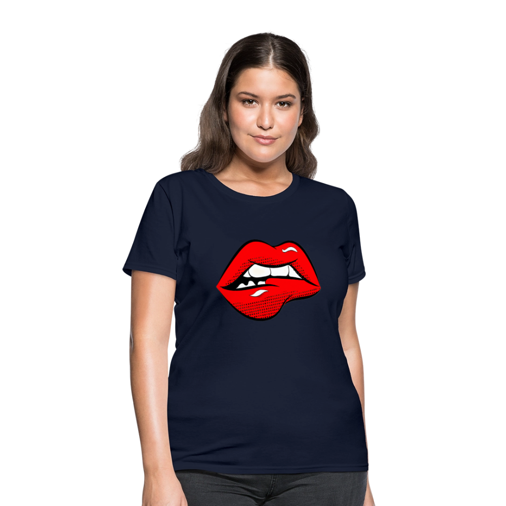 Lips - navy
