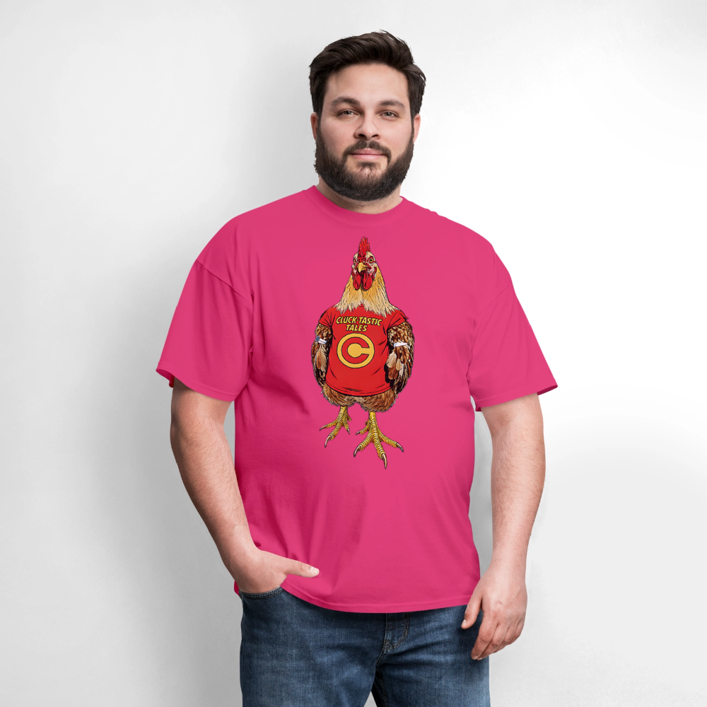 Cluck- Tastic - fuchsia