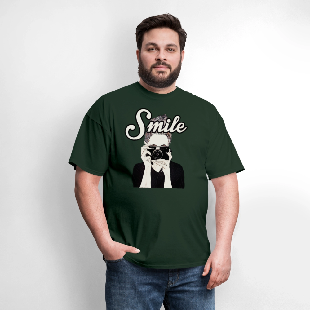 Smile - forest green