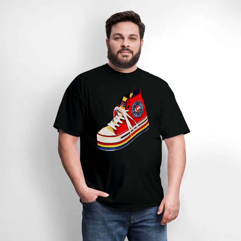 High Top Sneaker - black