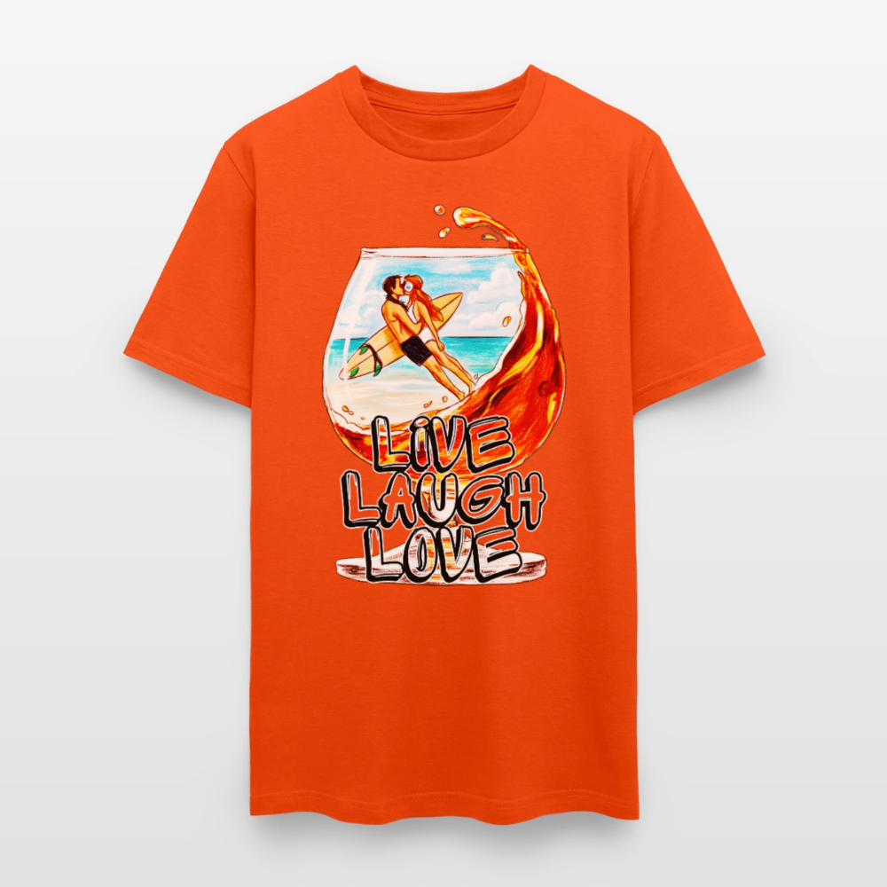 Live, Laugh, Love - orange