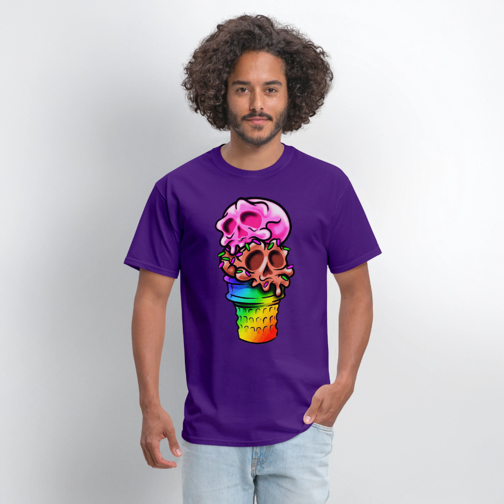 Cone Skull - purple