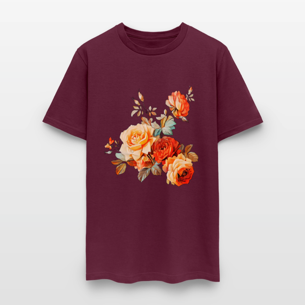 English Bouquet - burgundy