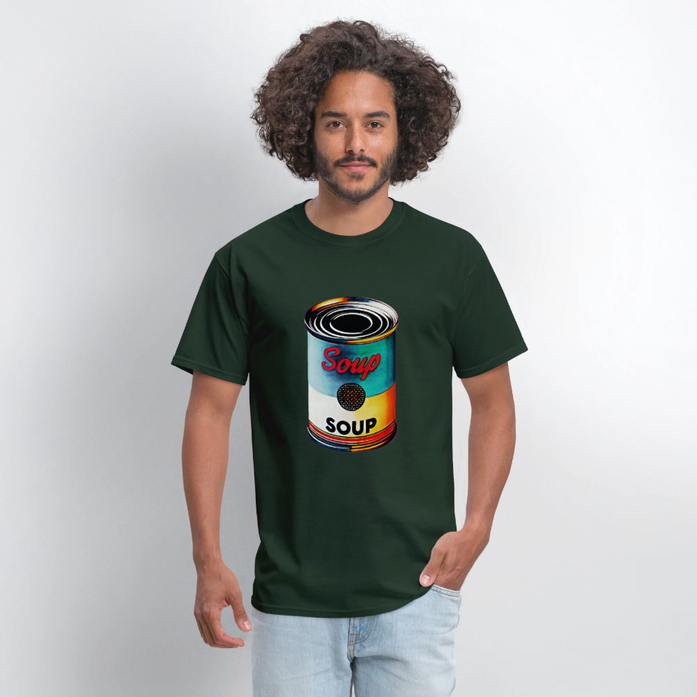 Canned Soup - forest green