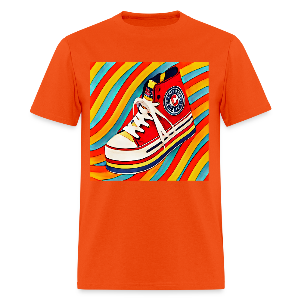 High Top Sneaker - orange