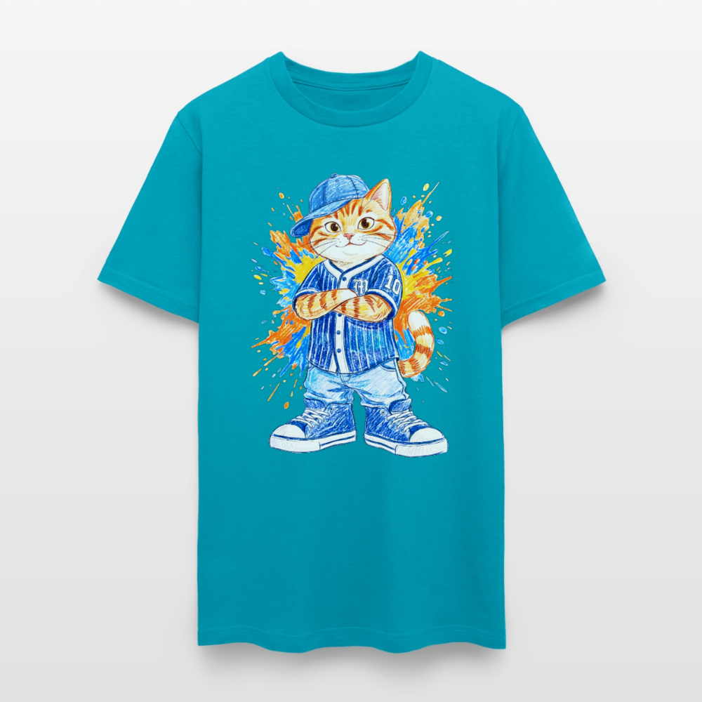 Cool Cat - turquoise