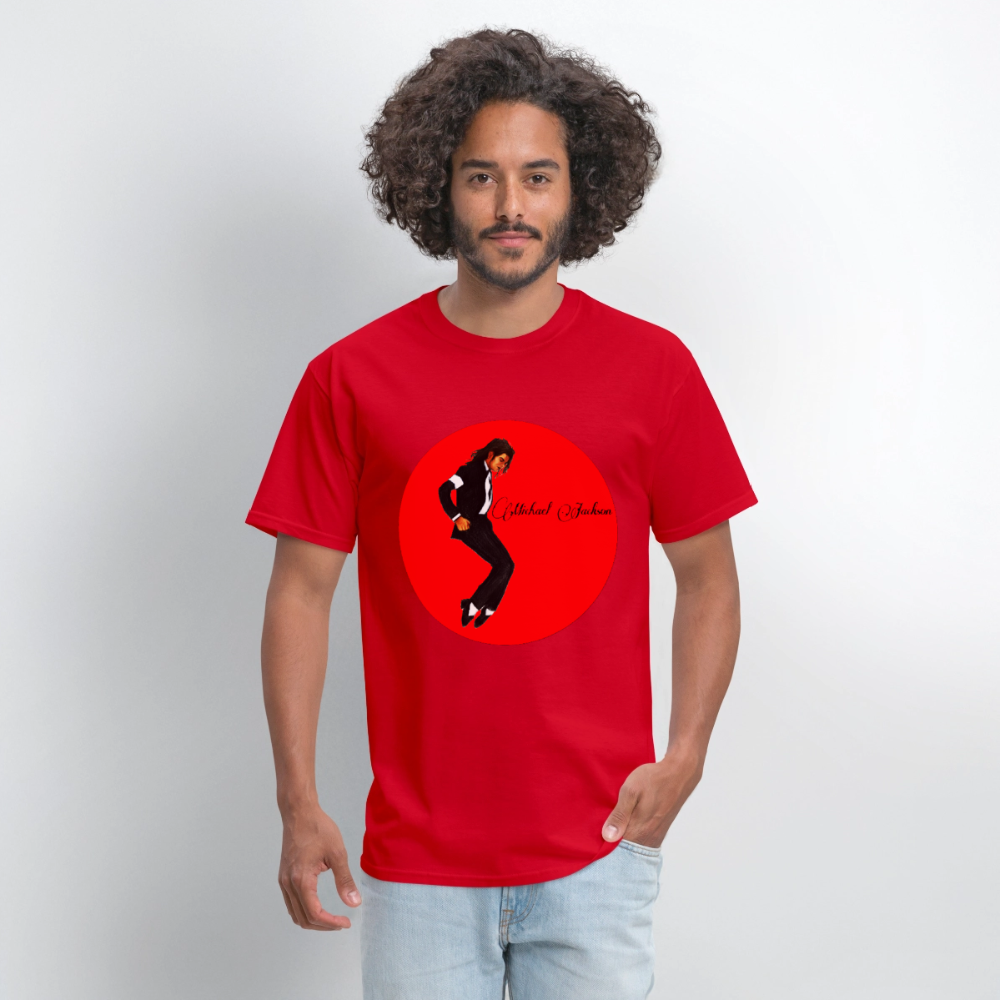 #2 Michael King Of Pop - red