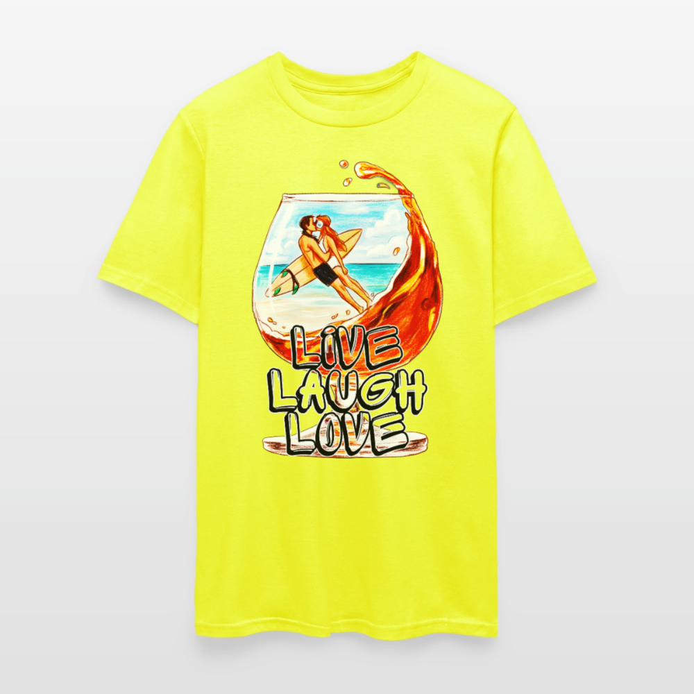 Live, Laugh, Love - safety green
