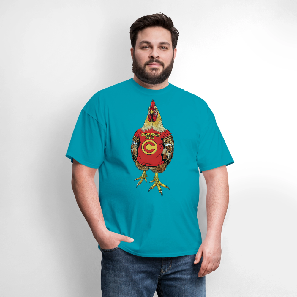 Cluck- Tastic - turquoise