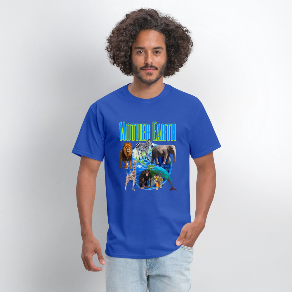 Mother Earth - royal blue
