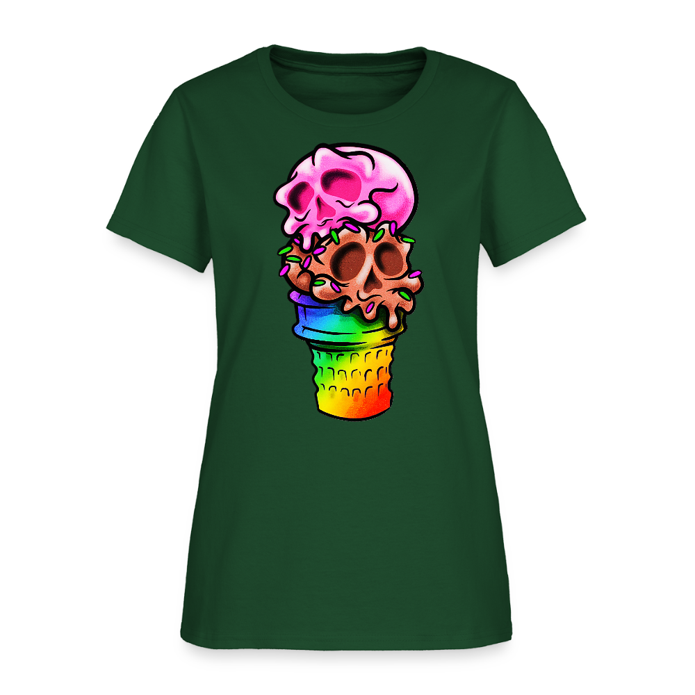 Cone Skull - forest green