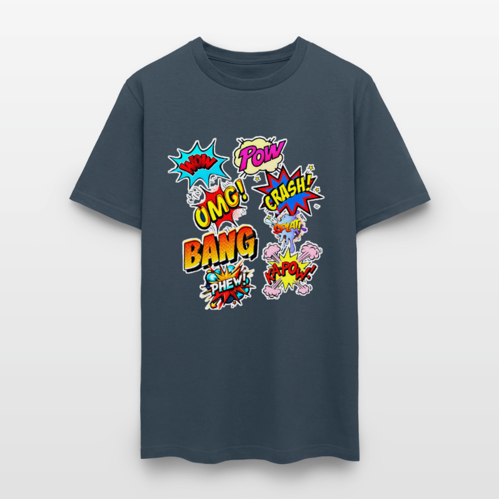 Comic Time -  blue dusk