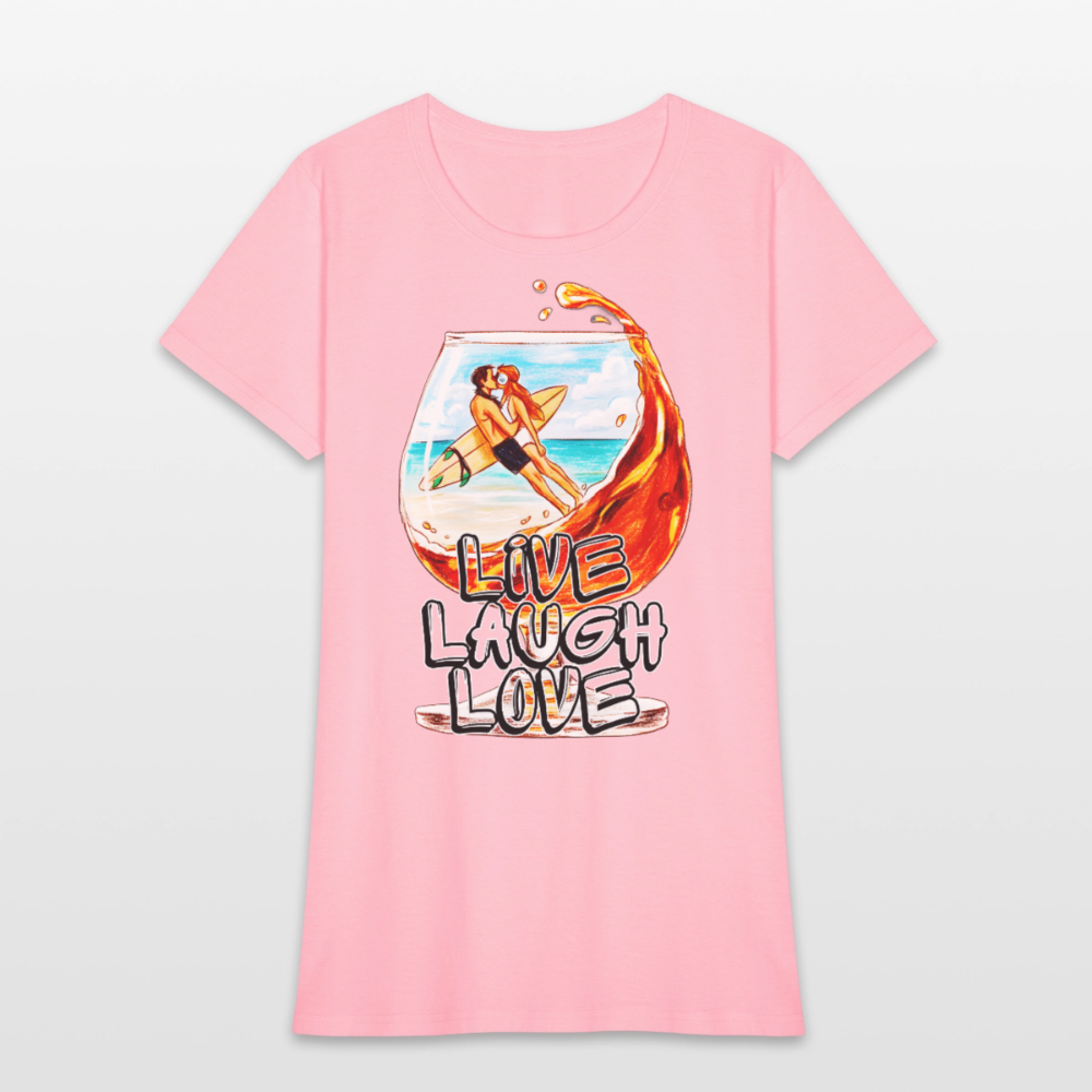 Live, Laugh, Love - pink