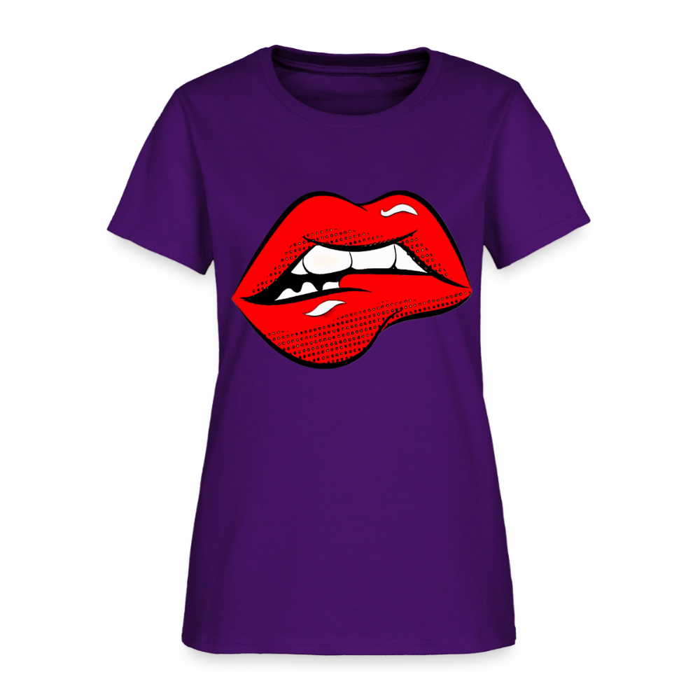 Lips - purple