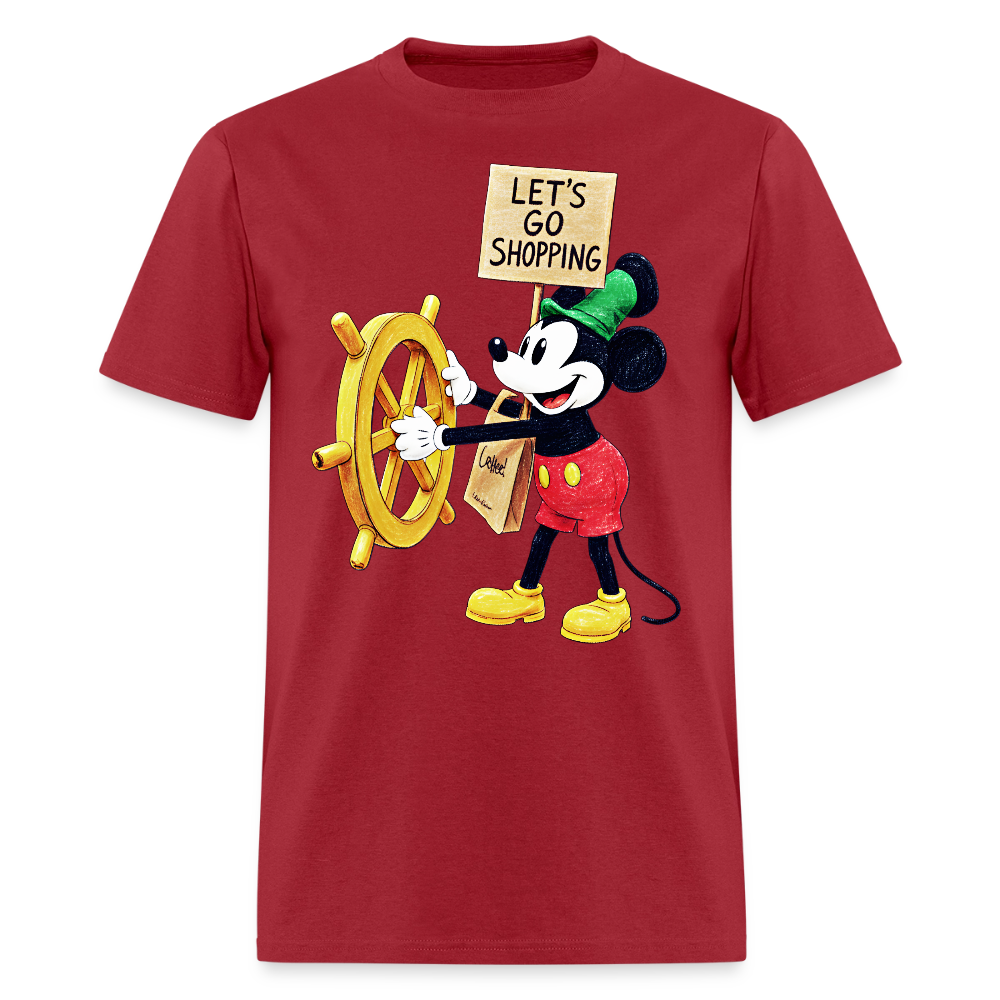Let's Go Shopping - true red