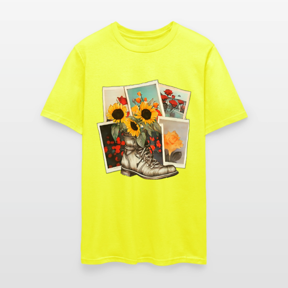 Flowers #2 - safety green