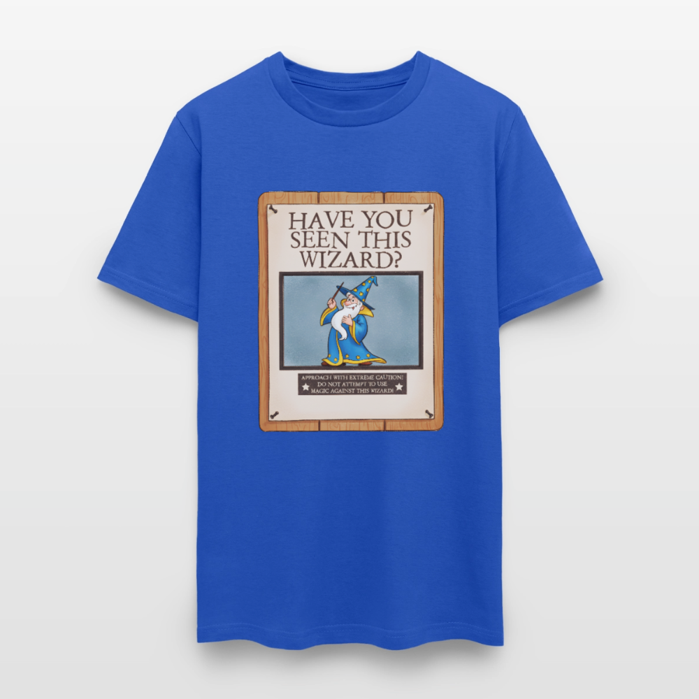 Approach With Caution - royal blue