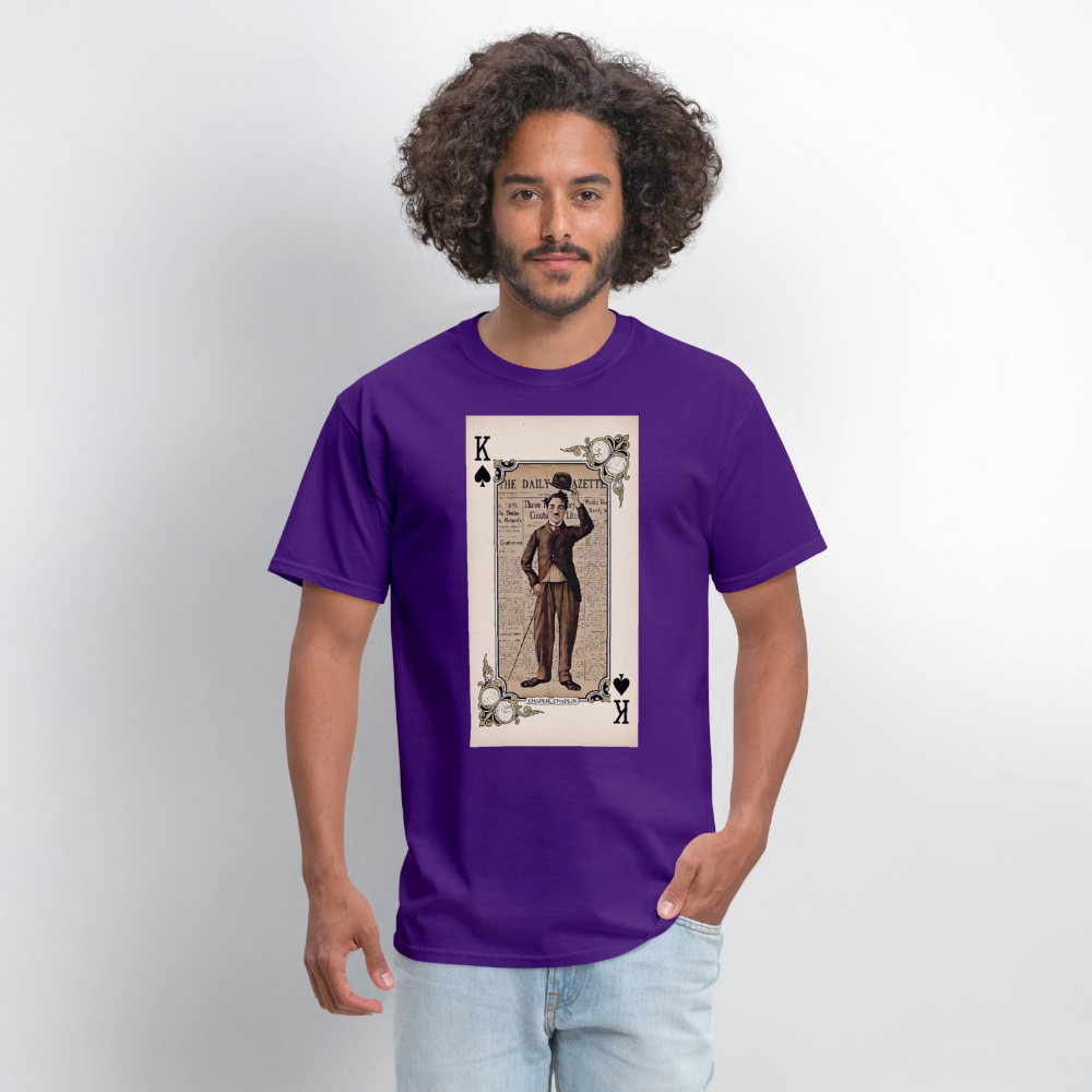 Charlie Chaplin - purple