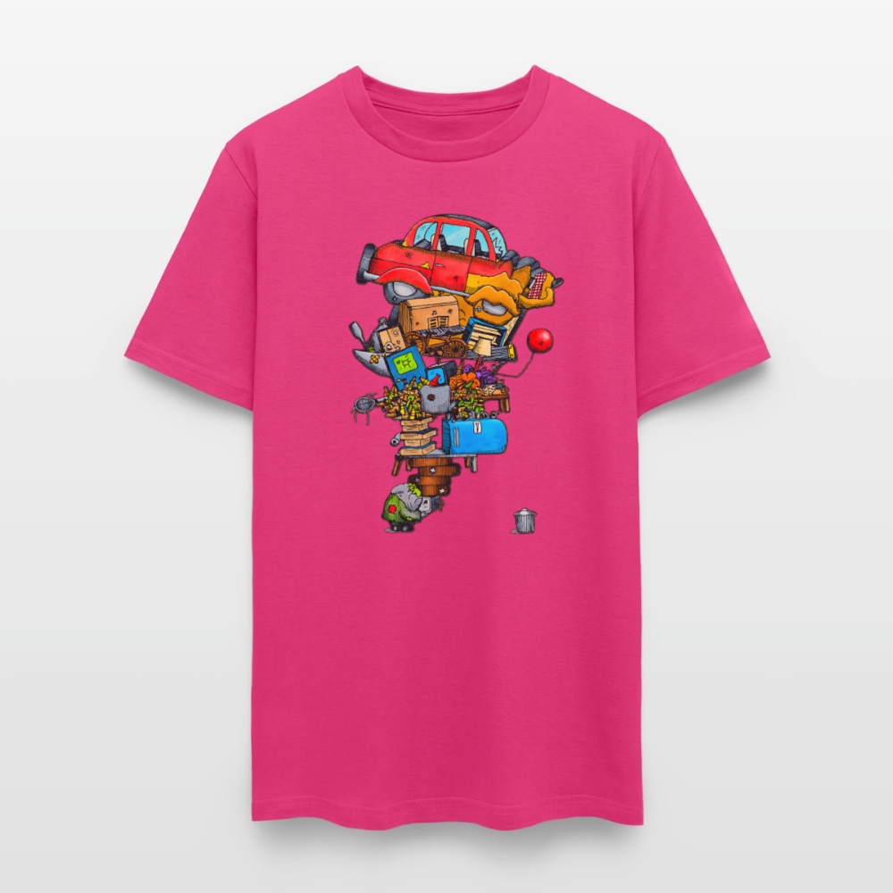 Cleaning House - fuchsia