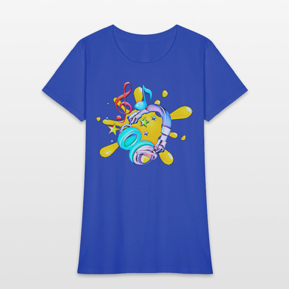 Splash of Music - royal blue