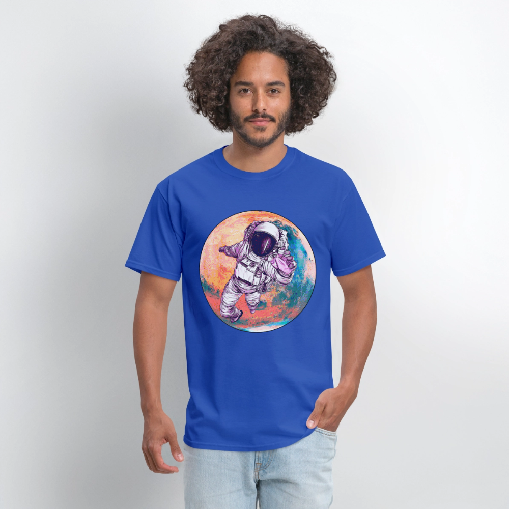 Astronaut - royal blue