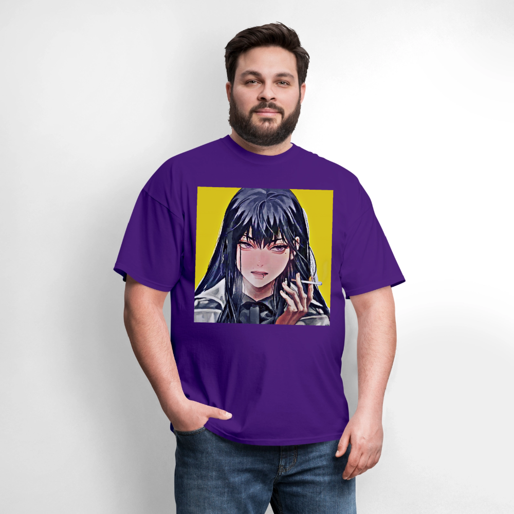 Mysterious Woman - purple