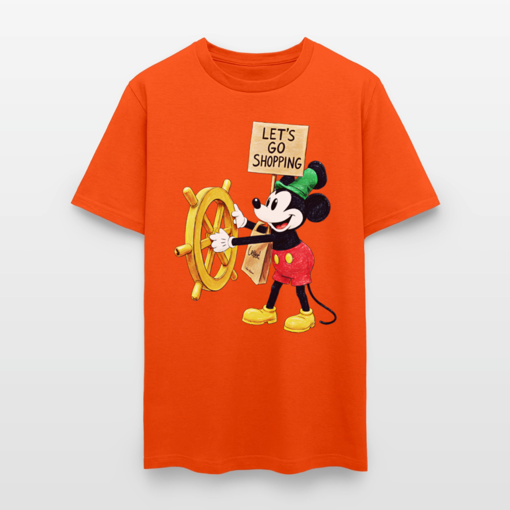 Let's Go Shopping - orange