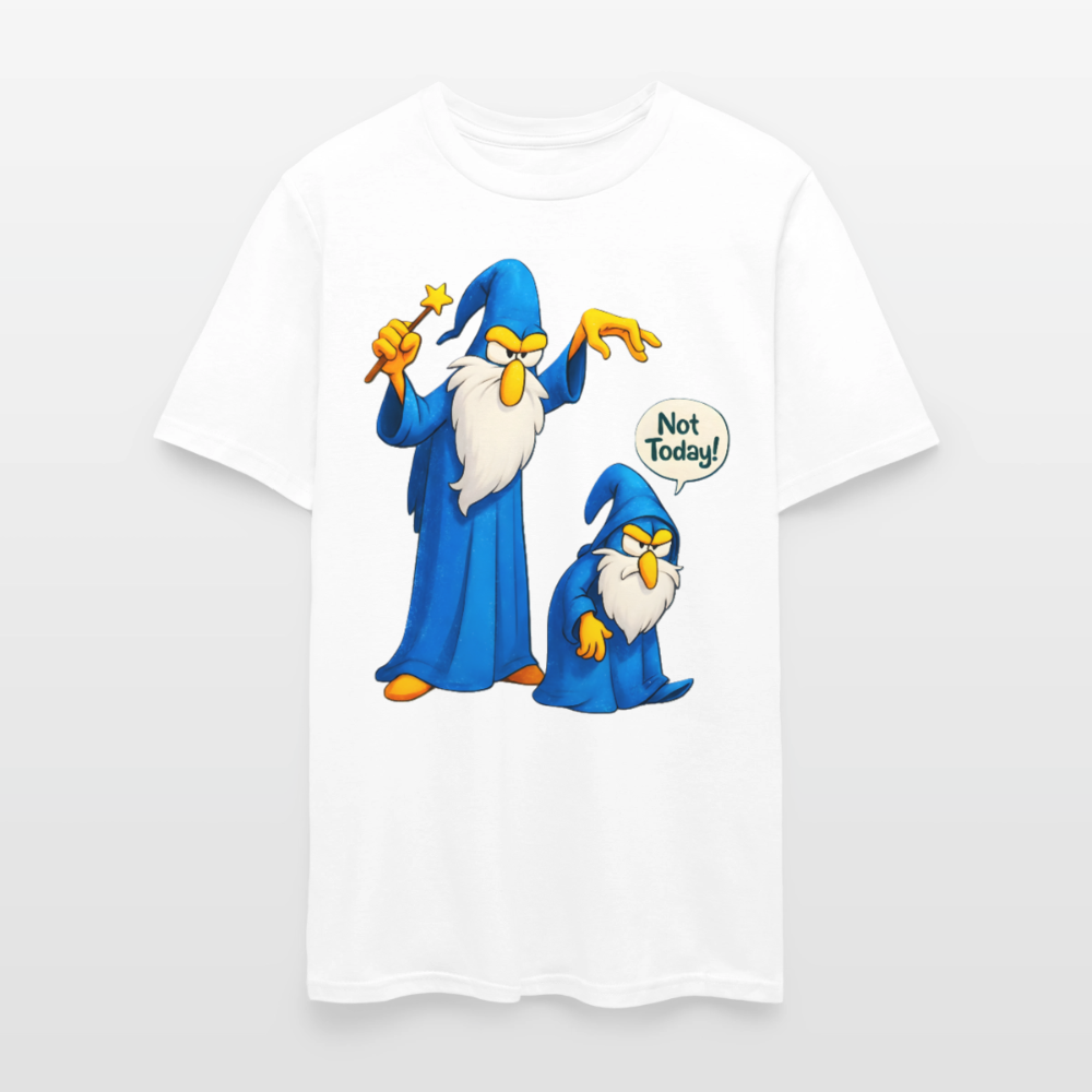 Angry Wizard - white