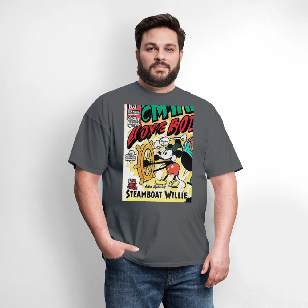 Steamboat Willie - charcoal