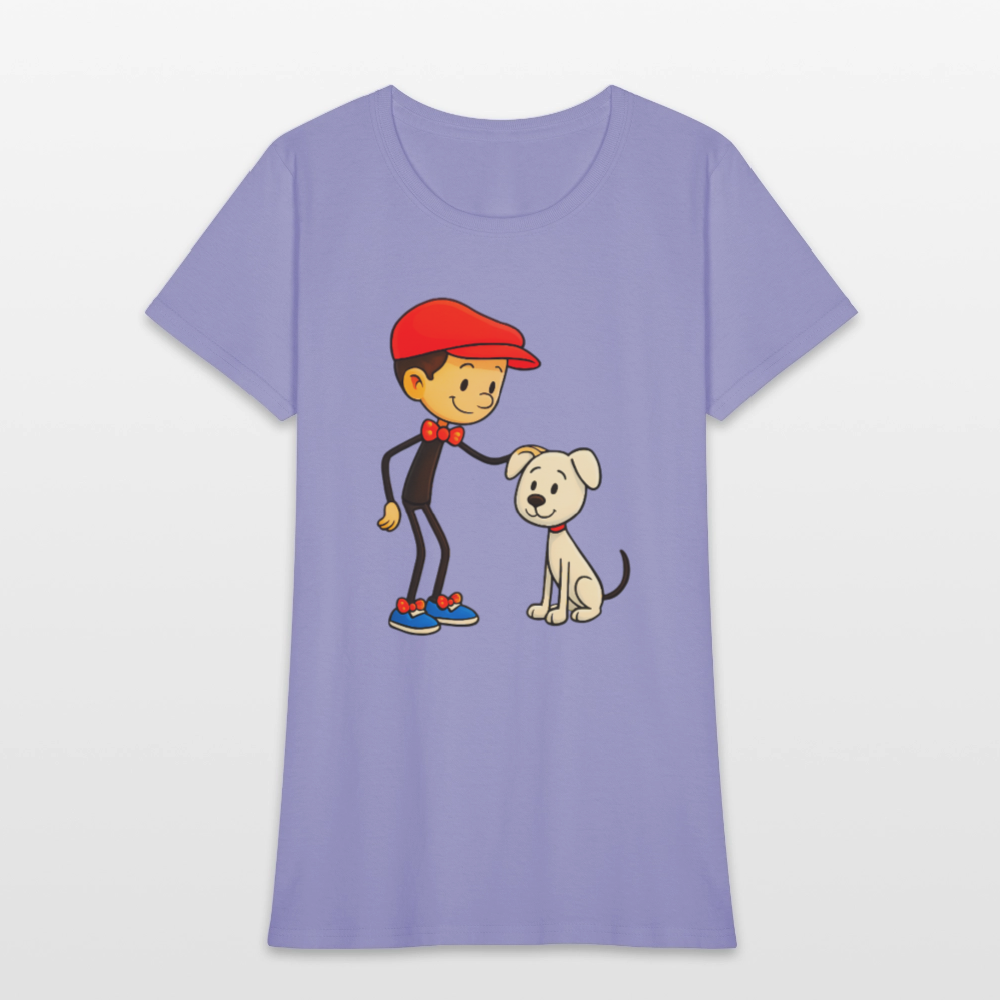 A Dog And His Best Friend - lavender