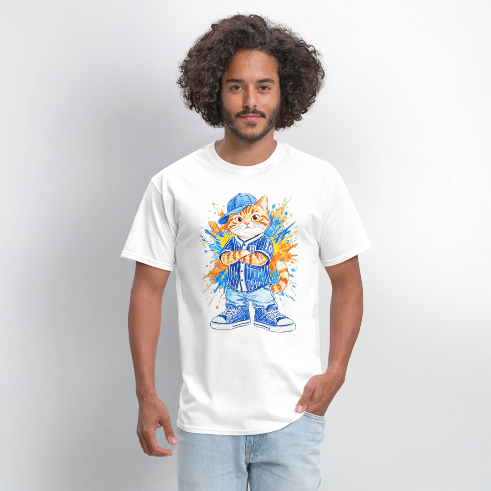 Cool Cat - white