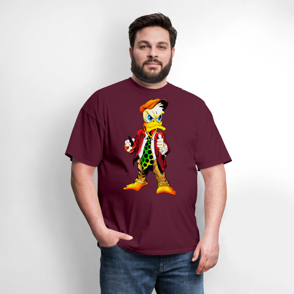 #2 Ducky - burgundy