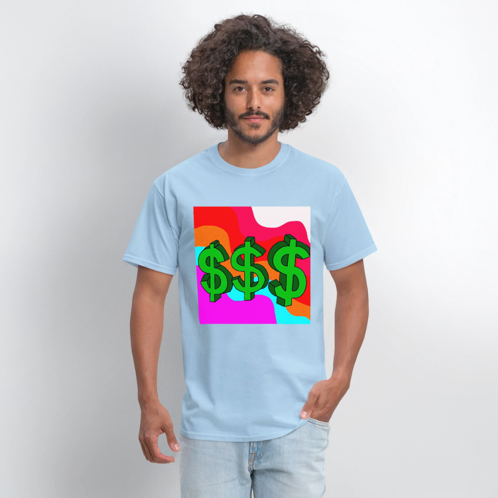 Dollar Sign - powder blue