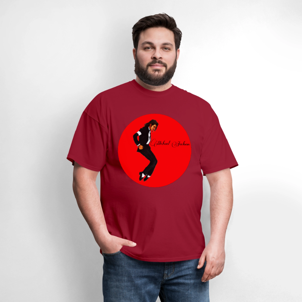 #2 Michael King Of Pop - dark red