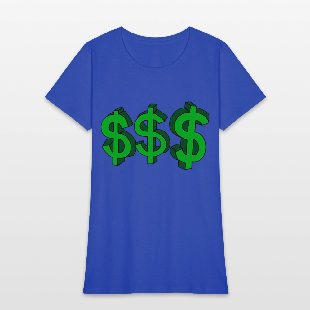 Dollar Sign - royal blue